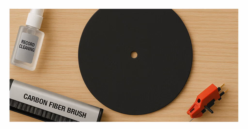 Accessoires voor je Platenspeler Setup