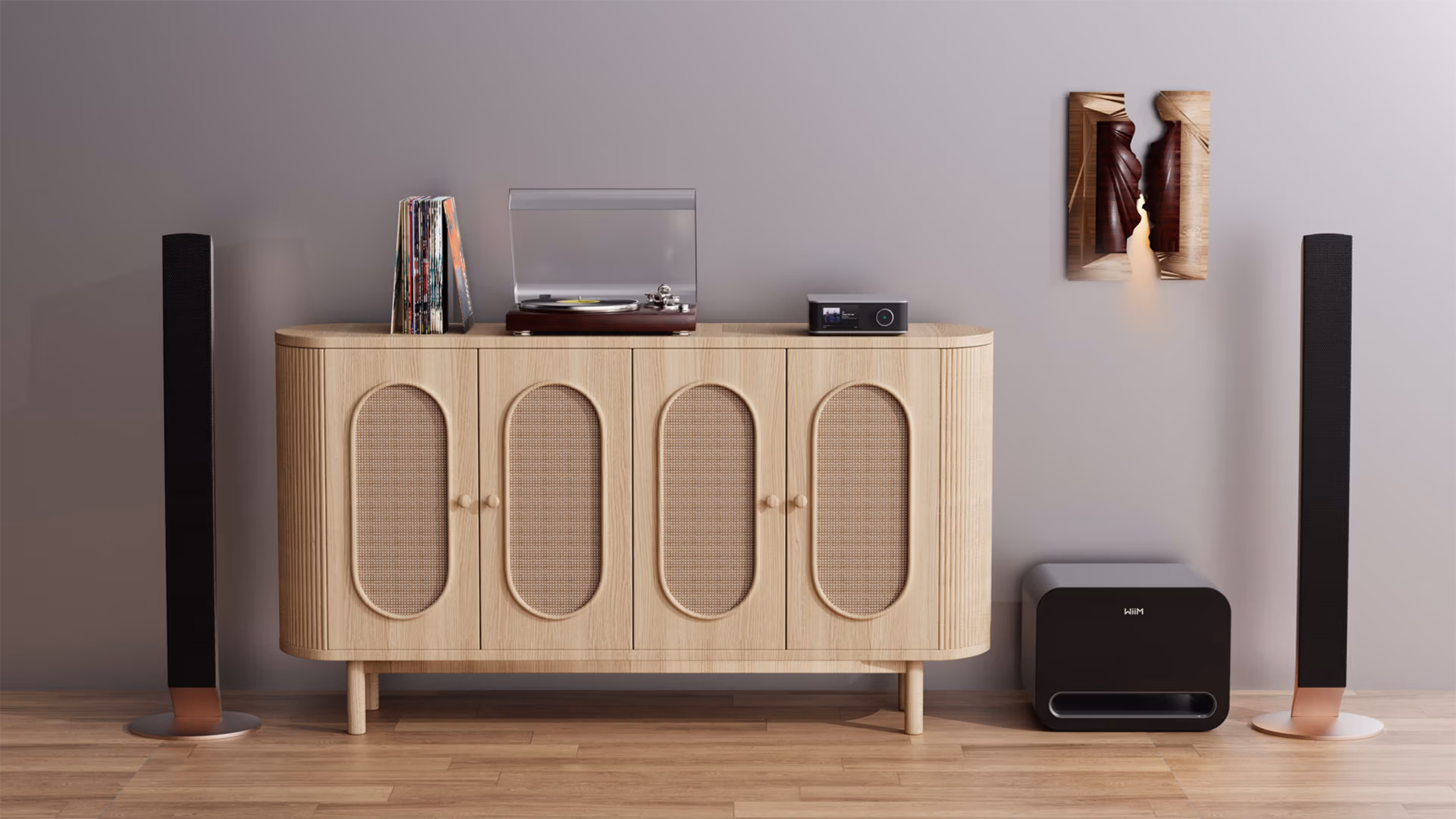 WiiM Sub Pro roomcorrectie & AI Bass Tuning